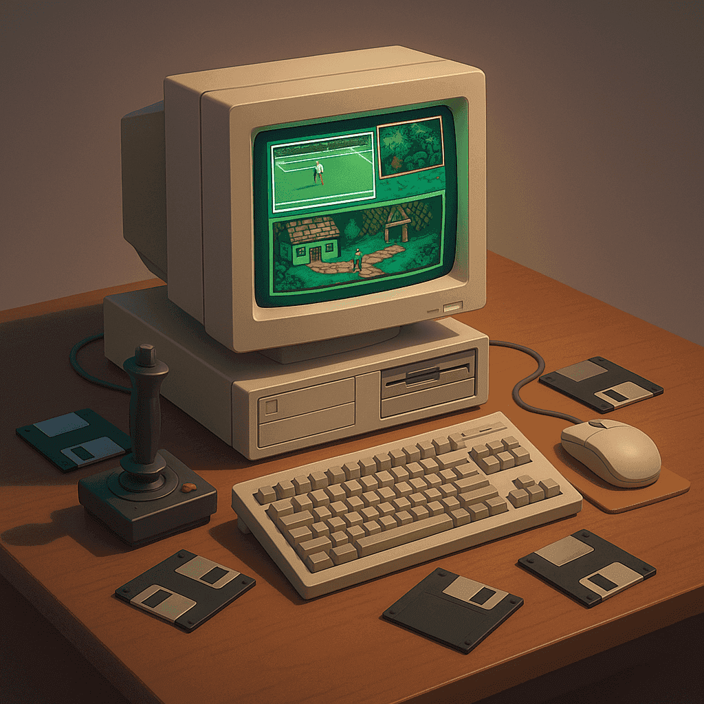 Exploring the Evolution of DOS Gaming: Four Iconic Titles from 1989-1991