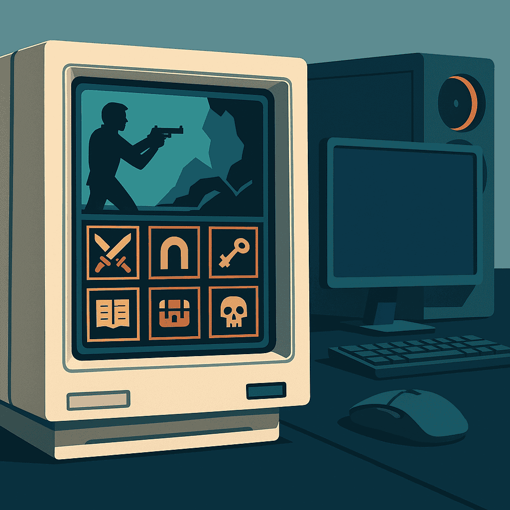 Interfaces de juegos en DOS: desde Commander Keen hasta lecciones modernas de UX