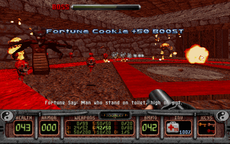 Gameplay screen of Shadow Warrior (2/8)