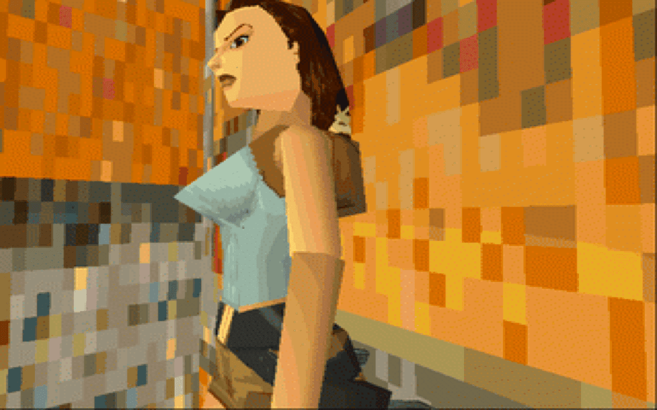Gameplay screen of Tomb Raider (2/8)