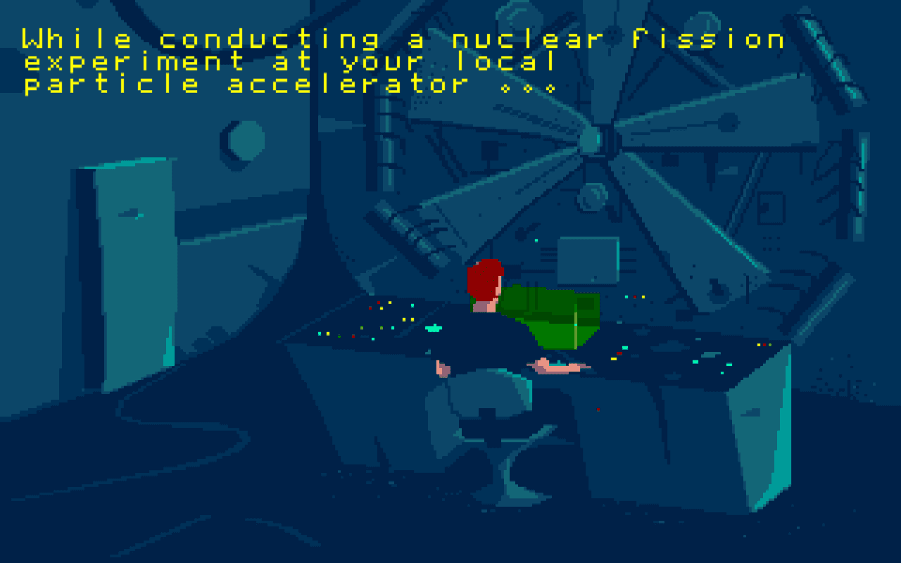 Gameplay screen of Another World (5/8)