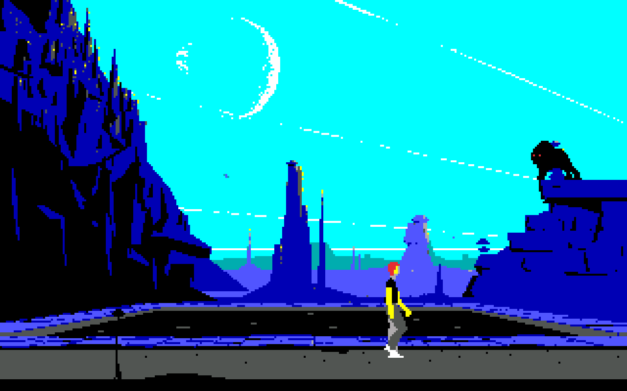 Gameplay screen of Another World (2/8)