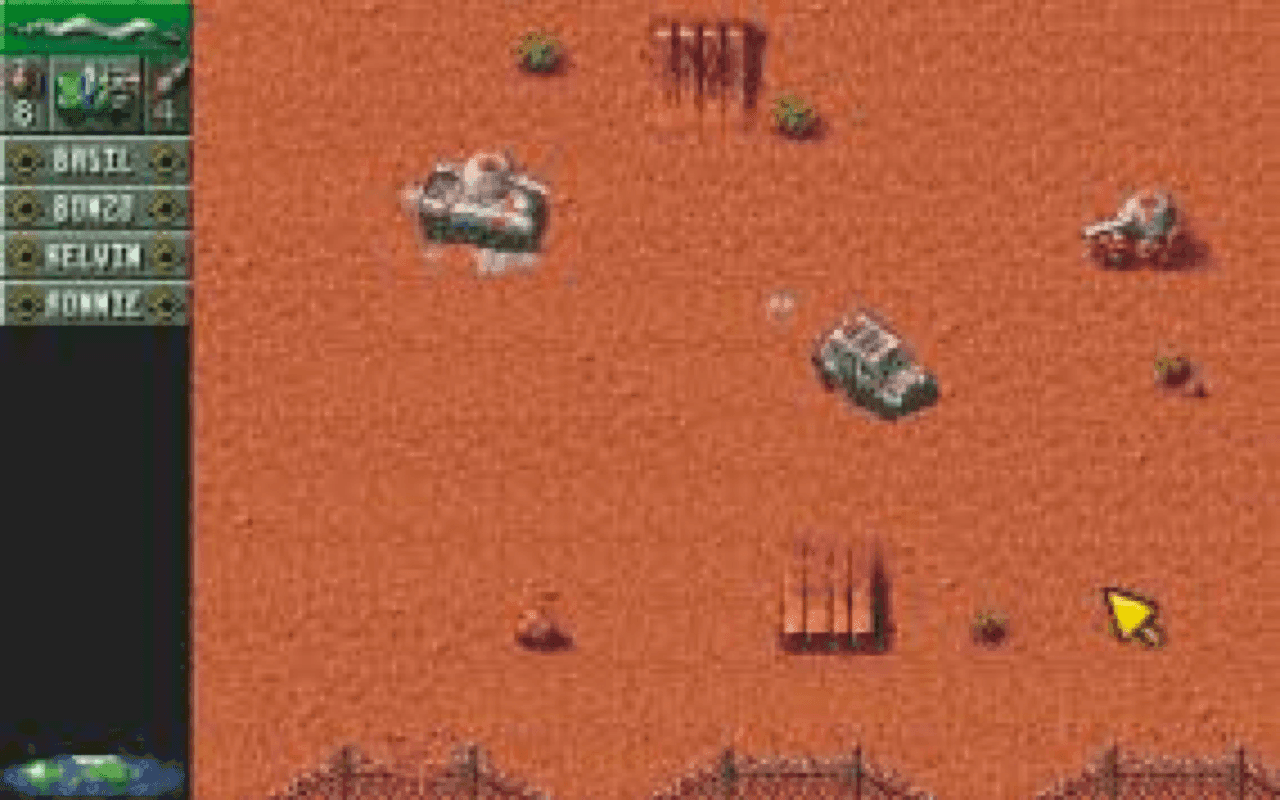 Gameplay screen of Cannon Fodder (6/8)