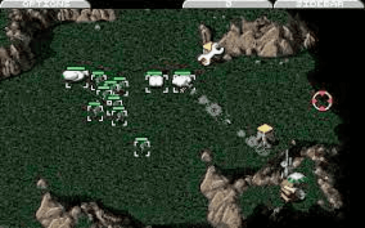 Gameplay screen of Command & Conquer (7/8)