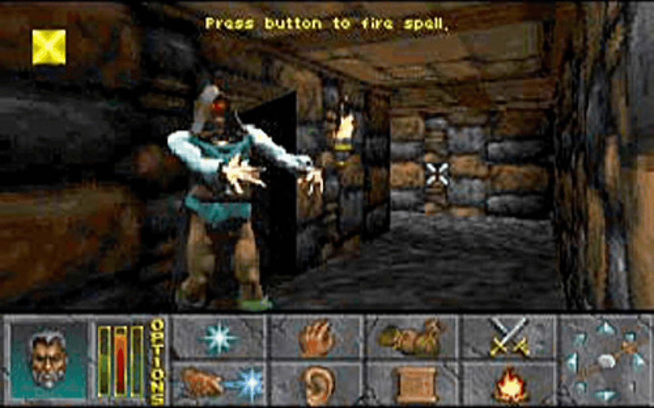 Gameplay screen of The Elder Scrolls - Daggerfall (5/8)
