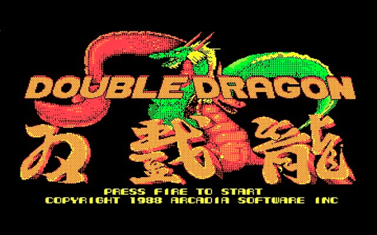 Gameplay screen of Double Dragon (7/8)