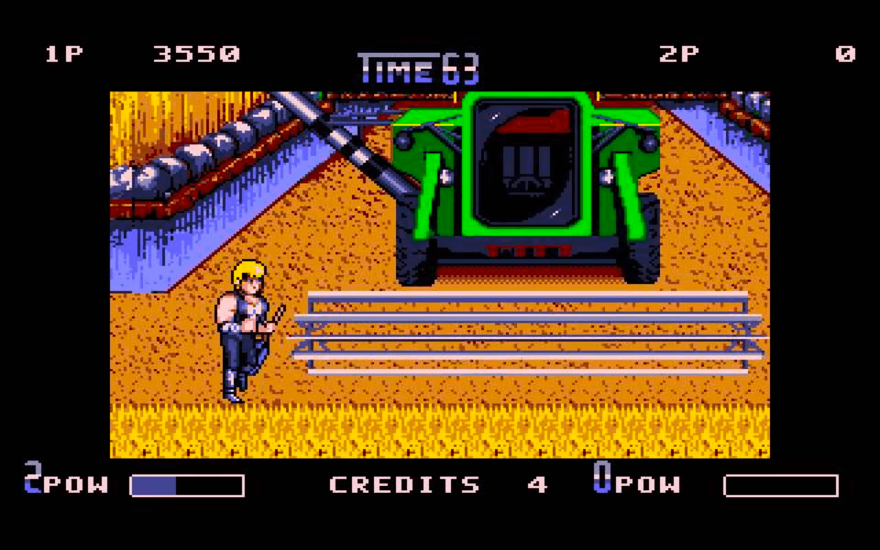 Gameplay screen of Double Dragon (4/8)