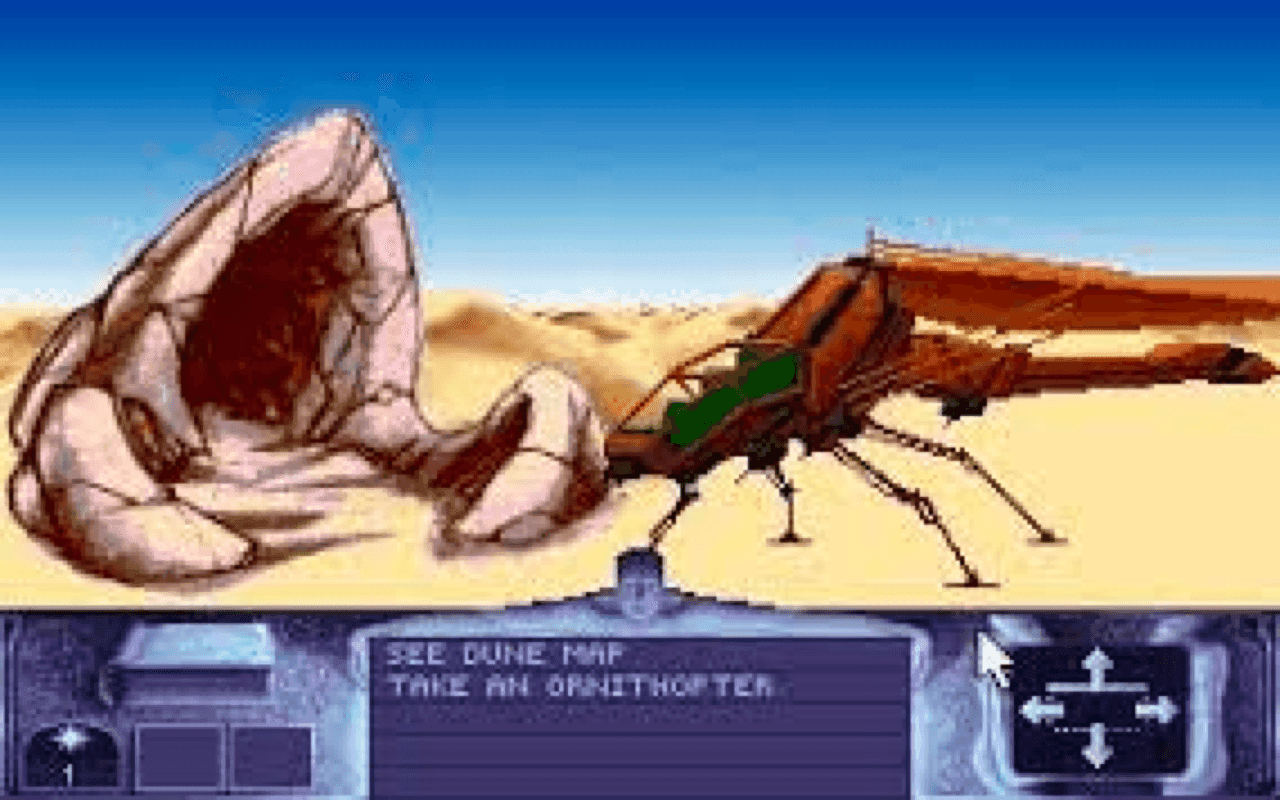 Gameplay screen of Dune (8/8)