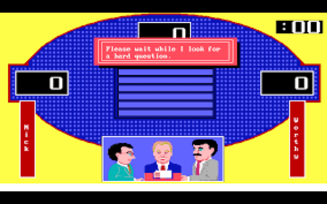 Gameplay screen of Family Feud (6/8)