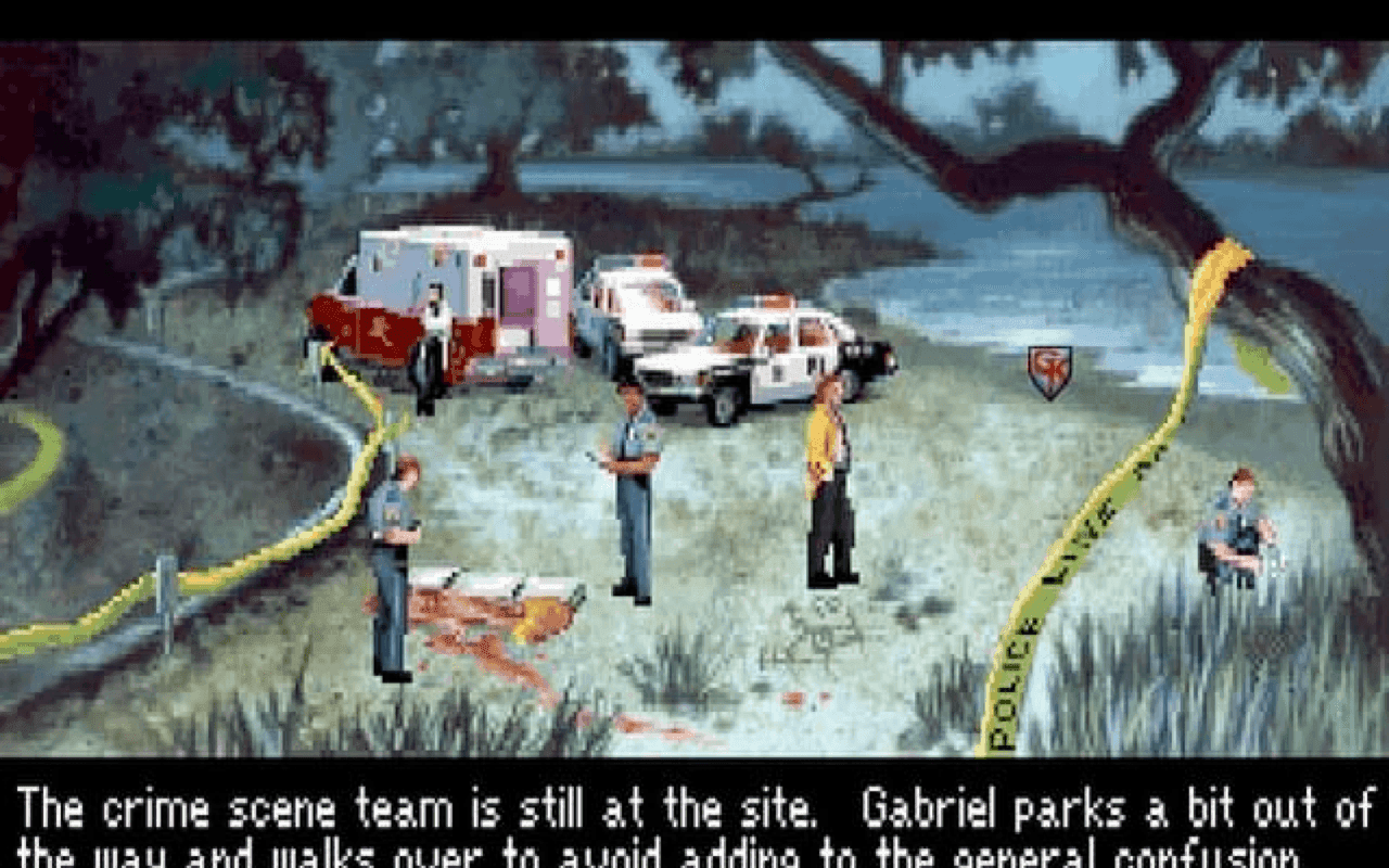 Gameplay screen of Gabriel Knight: Sins of the Fathers (5/8)