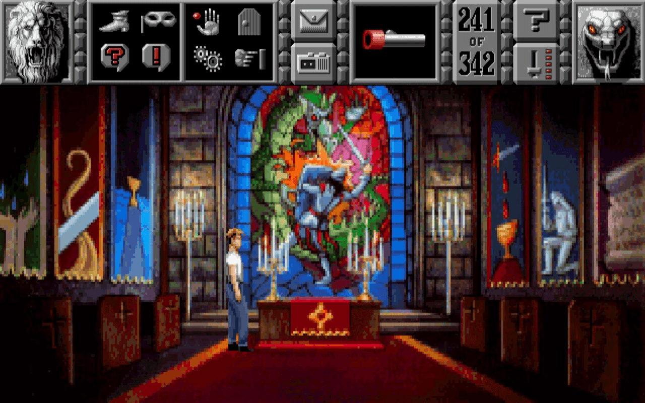 Gameplay screen of Gabriel Knight: Sins of the Fathers (7/8)
