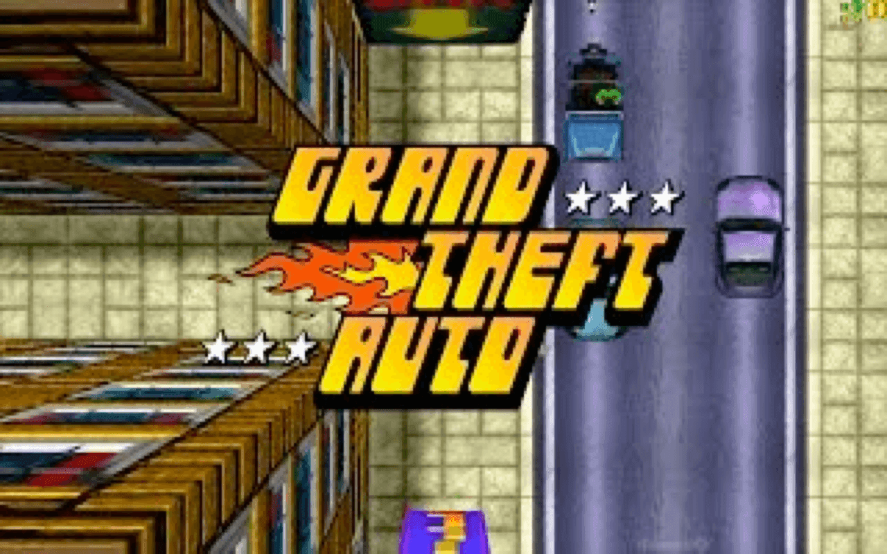 Gameplay screen of Grand Theft Auto (7/8)