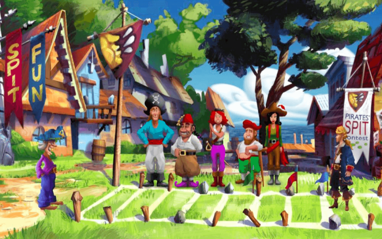 Gameplay screen of Monkey Island 2: LeChuck's Revenge (8/8)