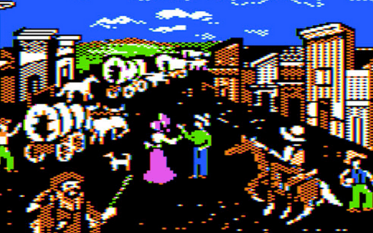 Gameplay screen of The Oregon Trail (3/8)