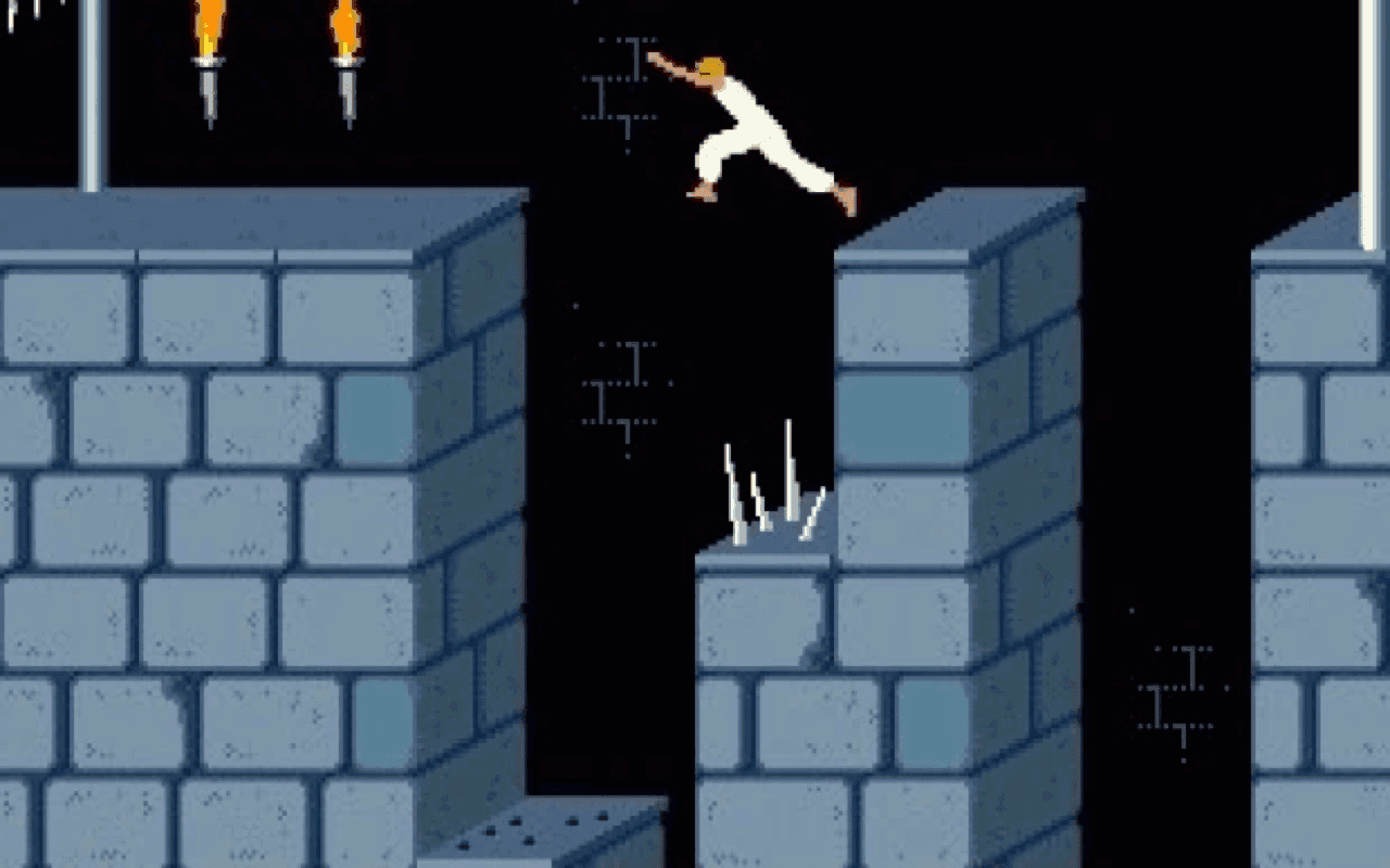 Gameplay screen of Prince of Persia (2/8)