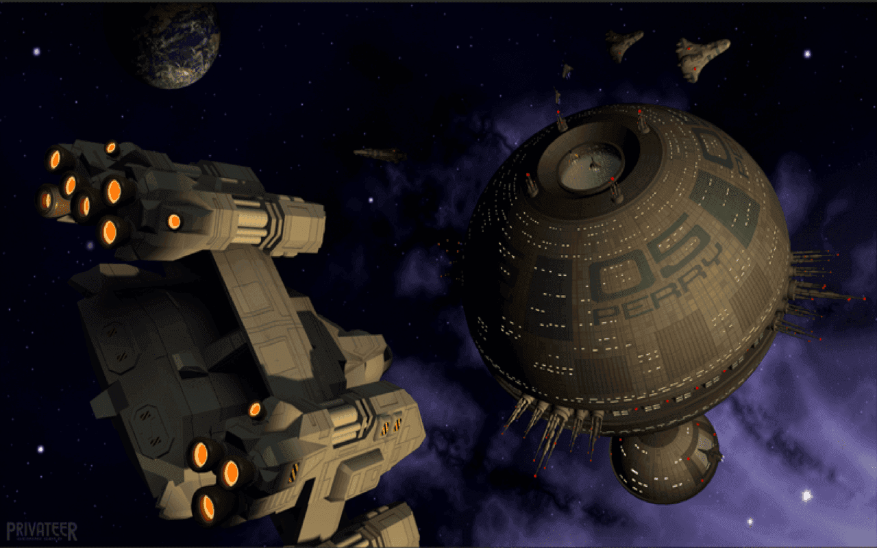 Gameplay screen of Wing Commander: Privateer (4/8)