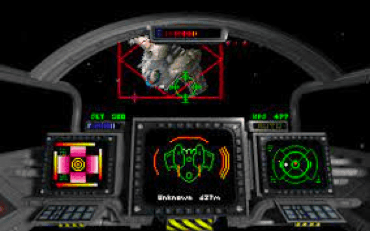 Gameplay screen of Wing Commander: Privateer (3/8)