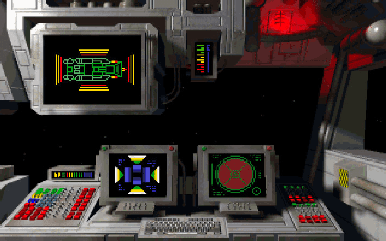 Gameplay screen of Wing Commander: Privateer (5/8)