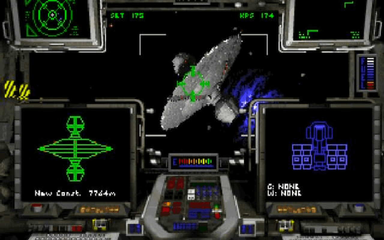Gameplay screen of Wing Commander: Privateer (7/8)