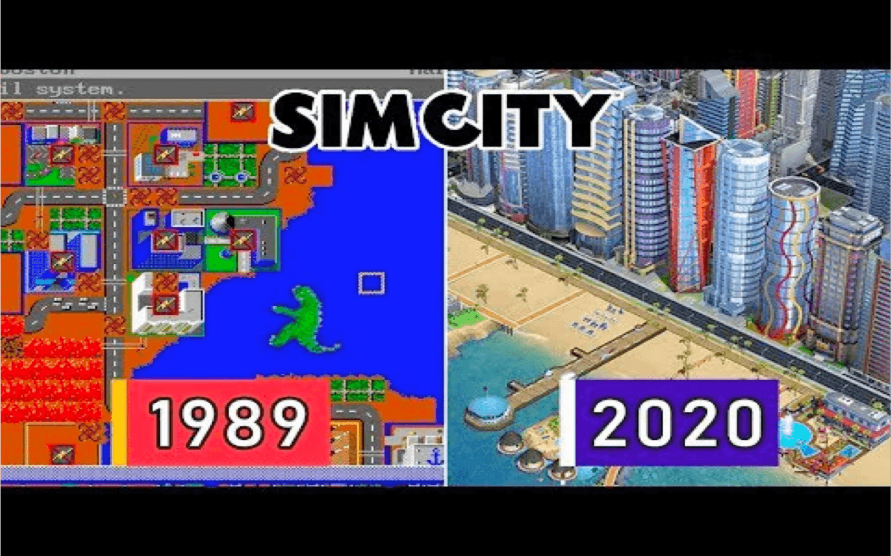 Gameplay screen of SimCity (5/8)