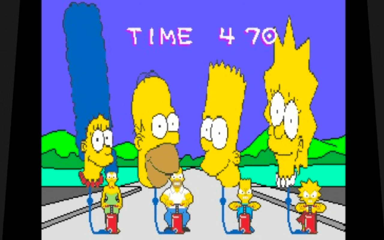 Gameplay screen of The Simpsons (6/8)