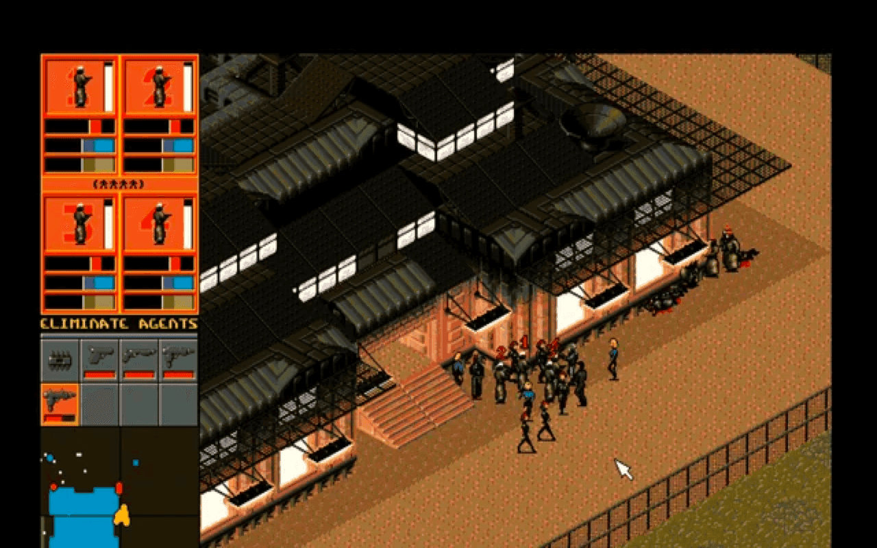 Gameplay screen of Syndicate (8/8)