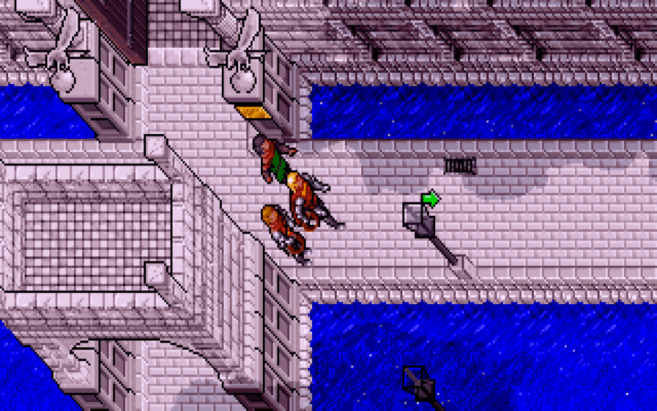 Gameplay screen of Ultima VII: Part Two - The Silver Seed (4/8)
