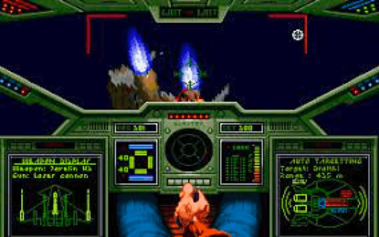 Gameplay screen of Wing Commander (4/4)