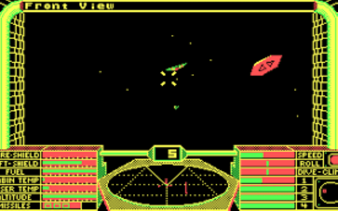 Gameplay screen of Elite (6/8) Gameplay screen of Elite (6/8)