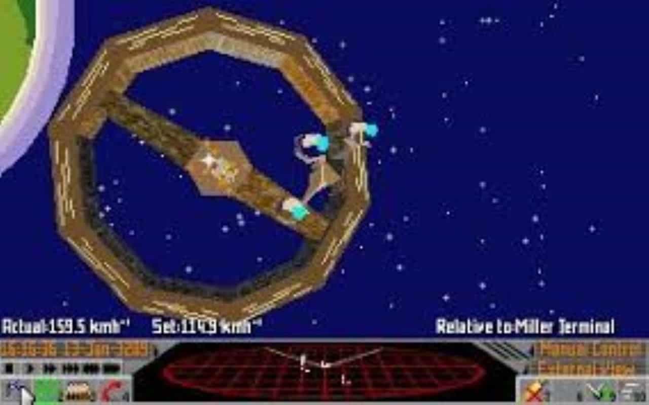 Gameplay screen of Elite (5/8) Gameplay screen of Elite (5/8)