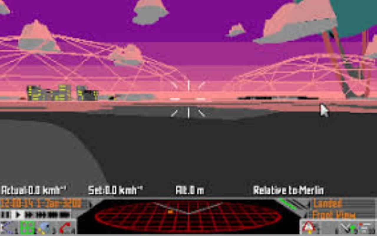 Gameplay screen of Elite (4/8) Gameplay screen of Elite (4/8)