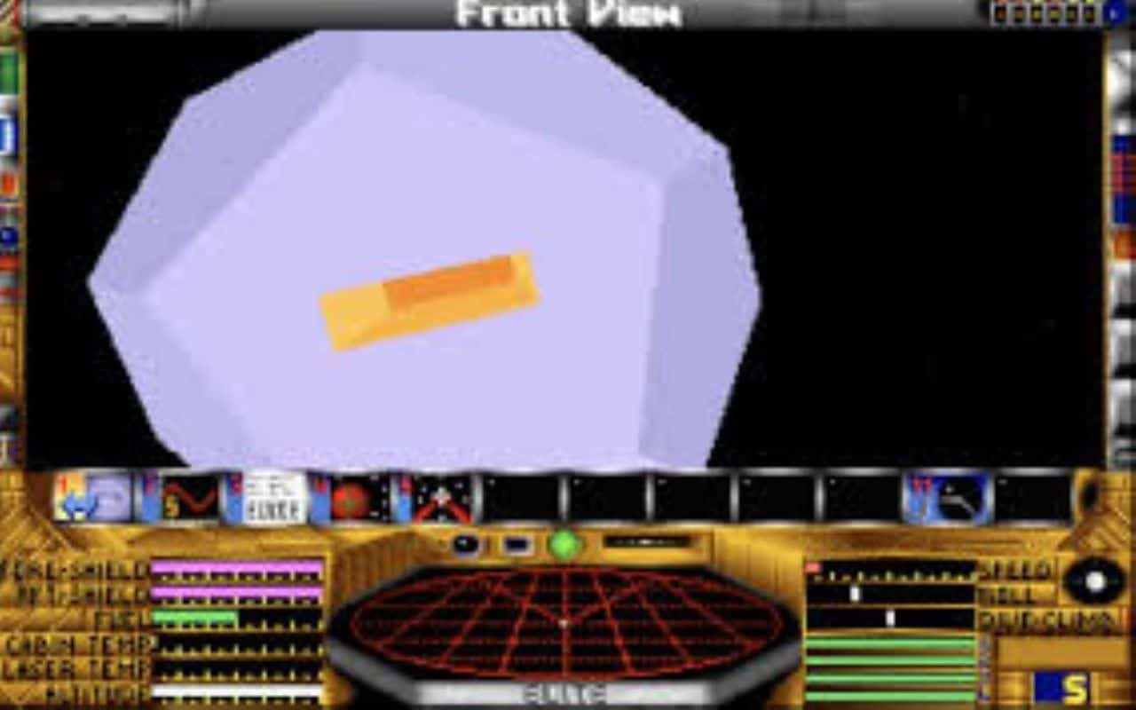 Gameplay screen of Elite (3/8) Gameplay screen of Elite (3/8)