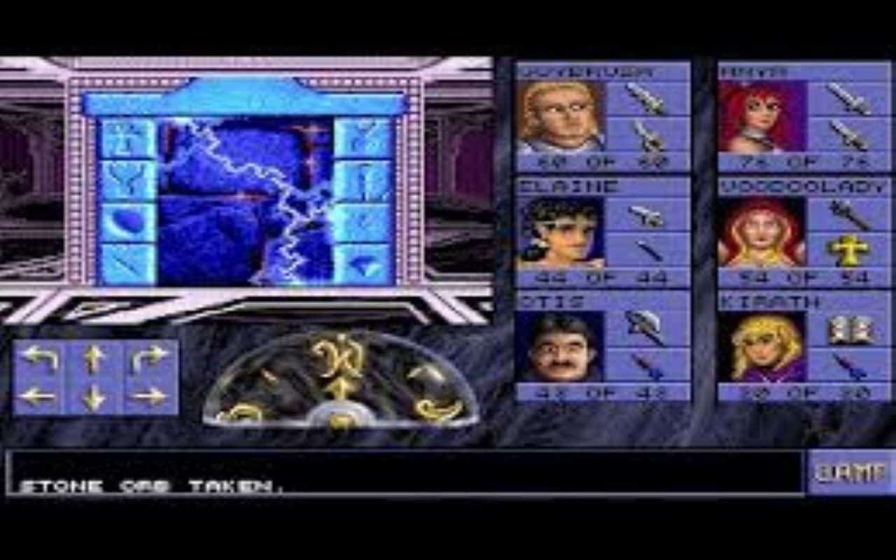 Gameplay screen of Eye of the Beholder (6/8) Gameplay screen of Eye of the Beholder (6/8)