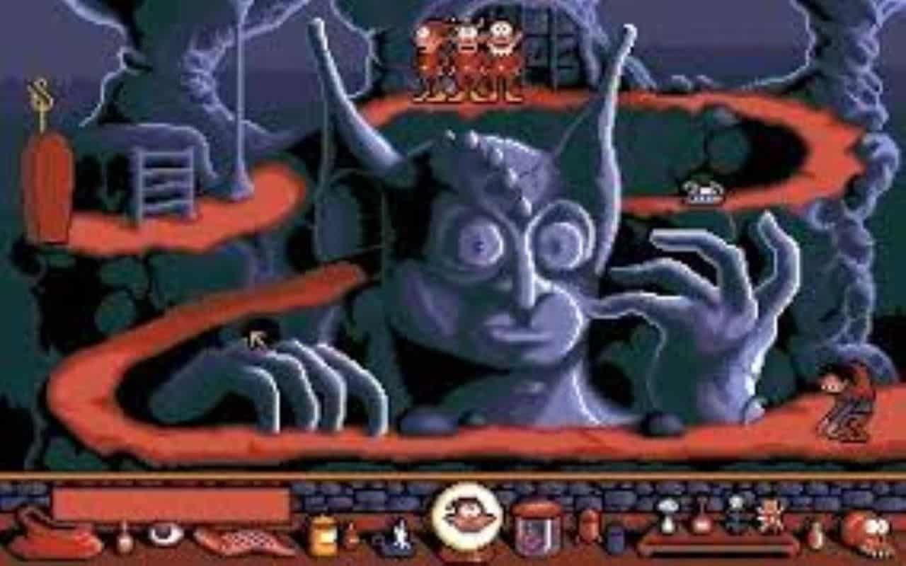 Gameplay screen of Gobliiins (5/8) Gameplay screen of Gobliiins (5/8)