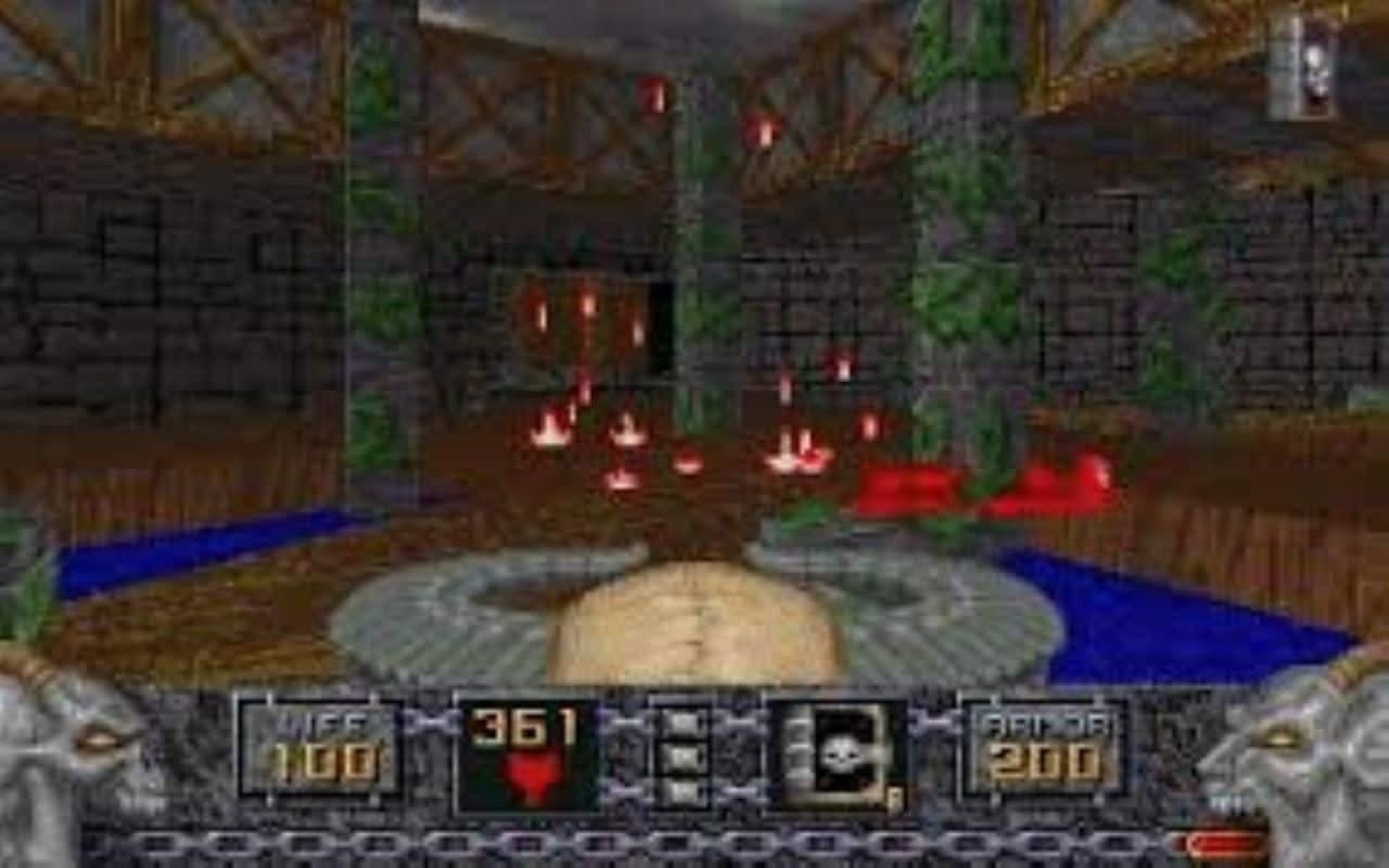 Gameplay screen of Heretic: Shadow of the Serpent Riders (4/8) Gameplay screen of Heretic: Shadow of the Serpent Riders (4/8)