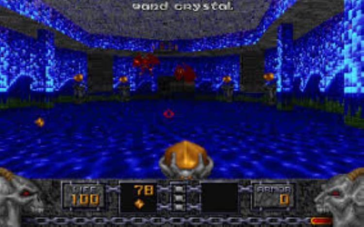 Gameplay screen of Heretic: Shadow of the Serpent Riders (2/8) Gameplay screen of Heretic: Shadow of the Serpent Riders (2/8)