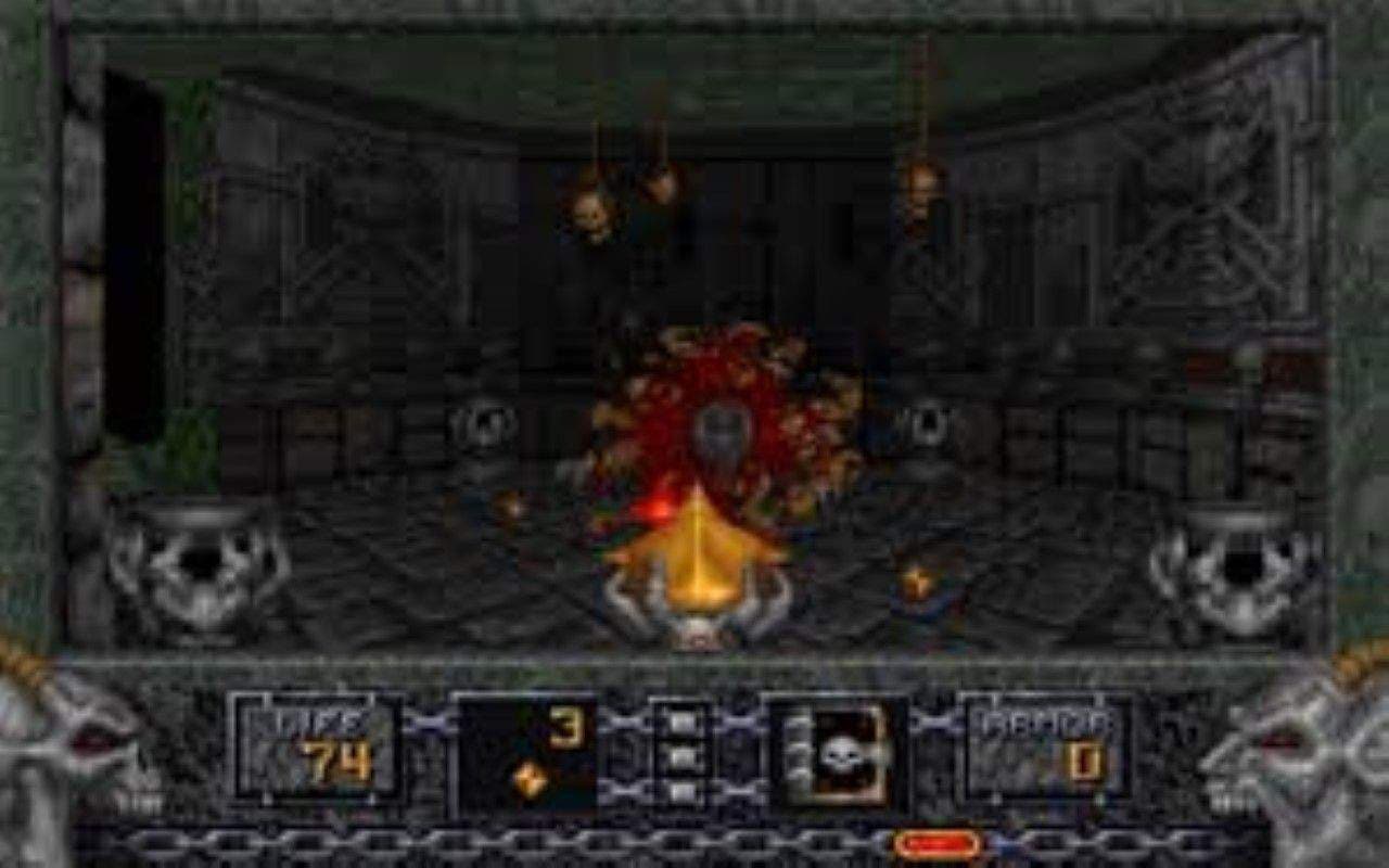 Gameplay screen of Heretic: Shadow of the Serpent Riders (6/8) Gameplay screen of Heretic: Shadow of the Serpent Riders (6/8)