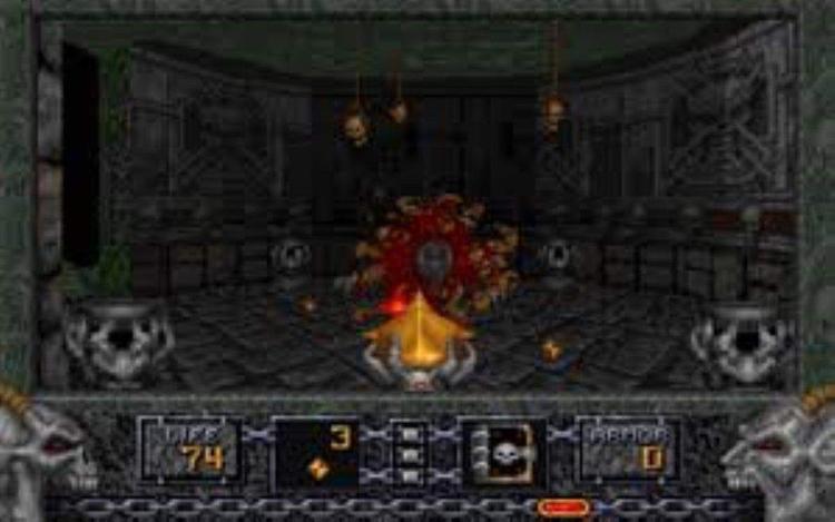 Gameplay screen of Heretic: Shadow of the Serpent Riders (6/8) Gameplay screen of Heretic: Shadow of the Serpent Riders (6/8)