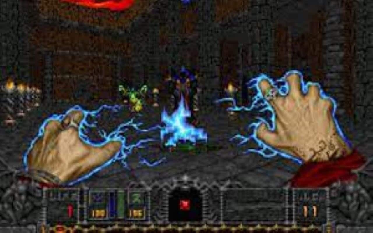 Gameplay screen of Hexen: Beyond Heretic (6/8) Gameplay screen of Hexen: Beyond Heretic (6/8)