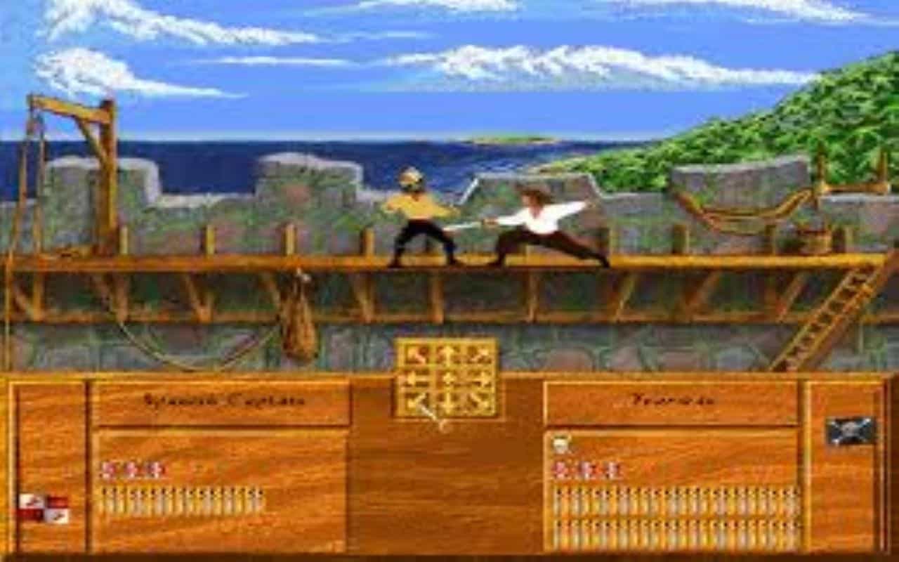 Gameplay screen of Pirates! Gold (5/8) Gameplay screen of Pirates! Gold (5/8)