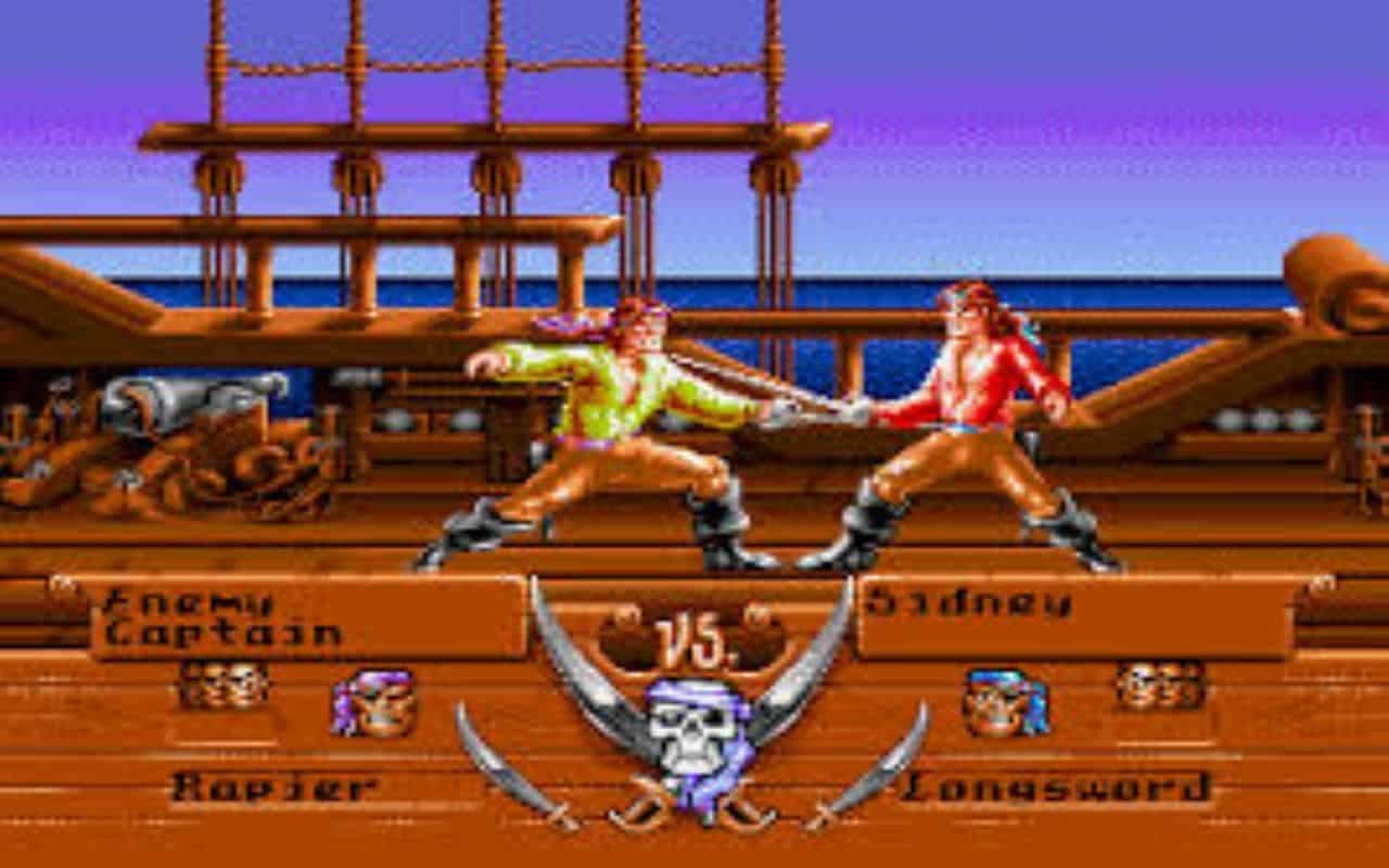 Gameplay screen of Pirates! Gold (7/8) Gameplay screen of Pirates! Gold (7/8)