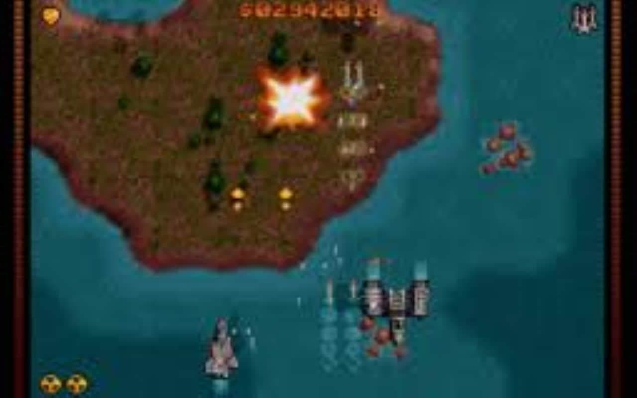 Gameplay screen of Raptor: Call of the Shadows (4/8) Gameplay screen of Raptor: Call of the Shadows (4/8)