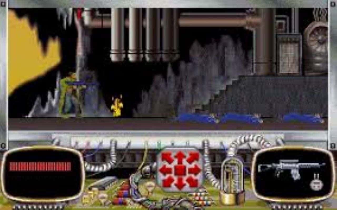 Gameplay screen of Rise of the Dragon (3/4) Gameplay screen of Rise of the Dragon (3/4)