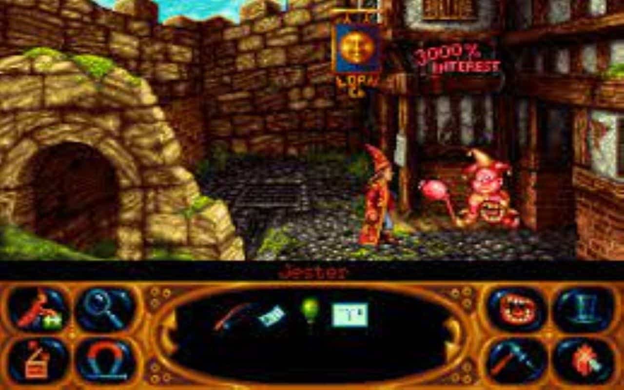 Gameplay screen of Simon the Sorcerer (5/8) Gameplay screen of Simon the Sorcerer (5/8)