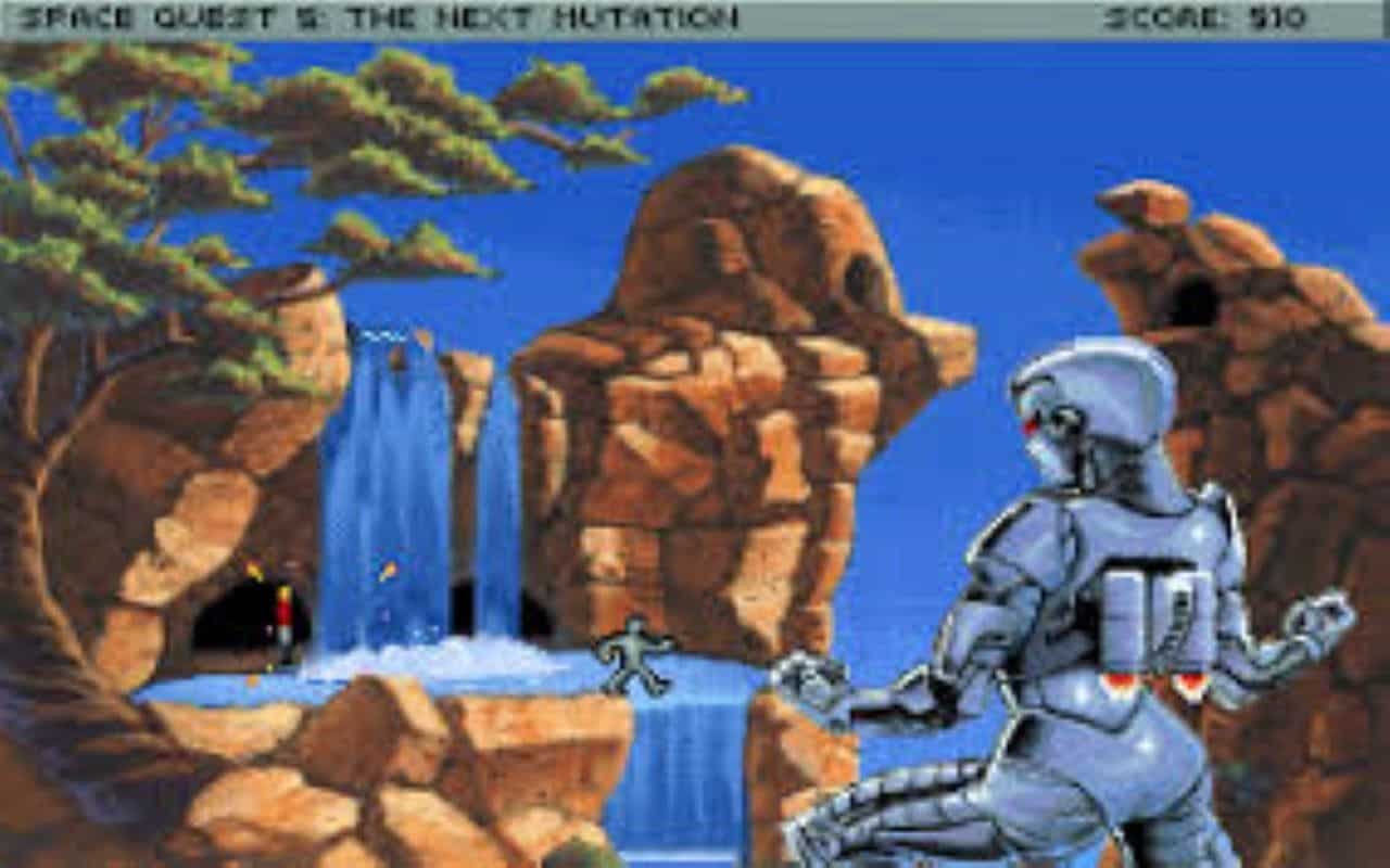 Gameplay screen of Space Quest V: The Next Mutation (6/8) Gameplay screen of Space Quest V: The Next Mutation (6/8)