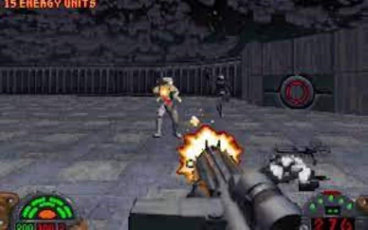 Gameplay screen of Star Wars: Dark Forces (4/8) Gameplay screen of Star Wars: Dark Forces (4/8)