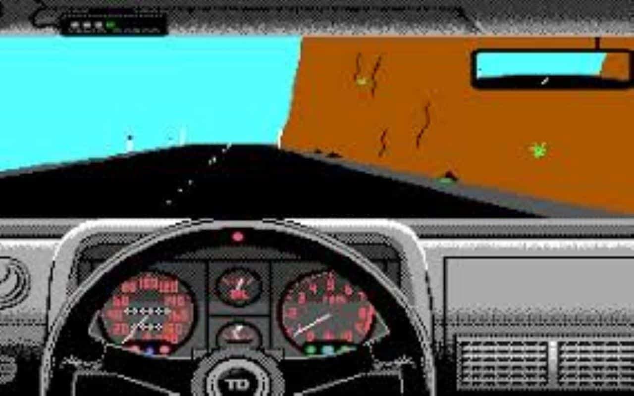 Gameplay screen of Test Drive (1/8) Gameplay screen of Test Drive (1/8)
