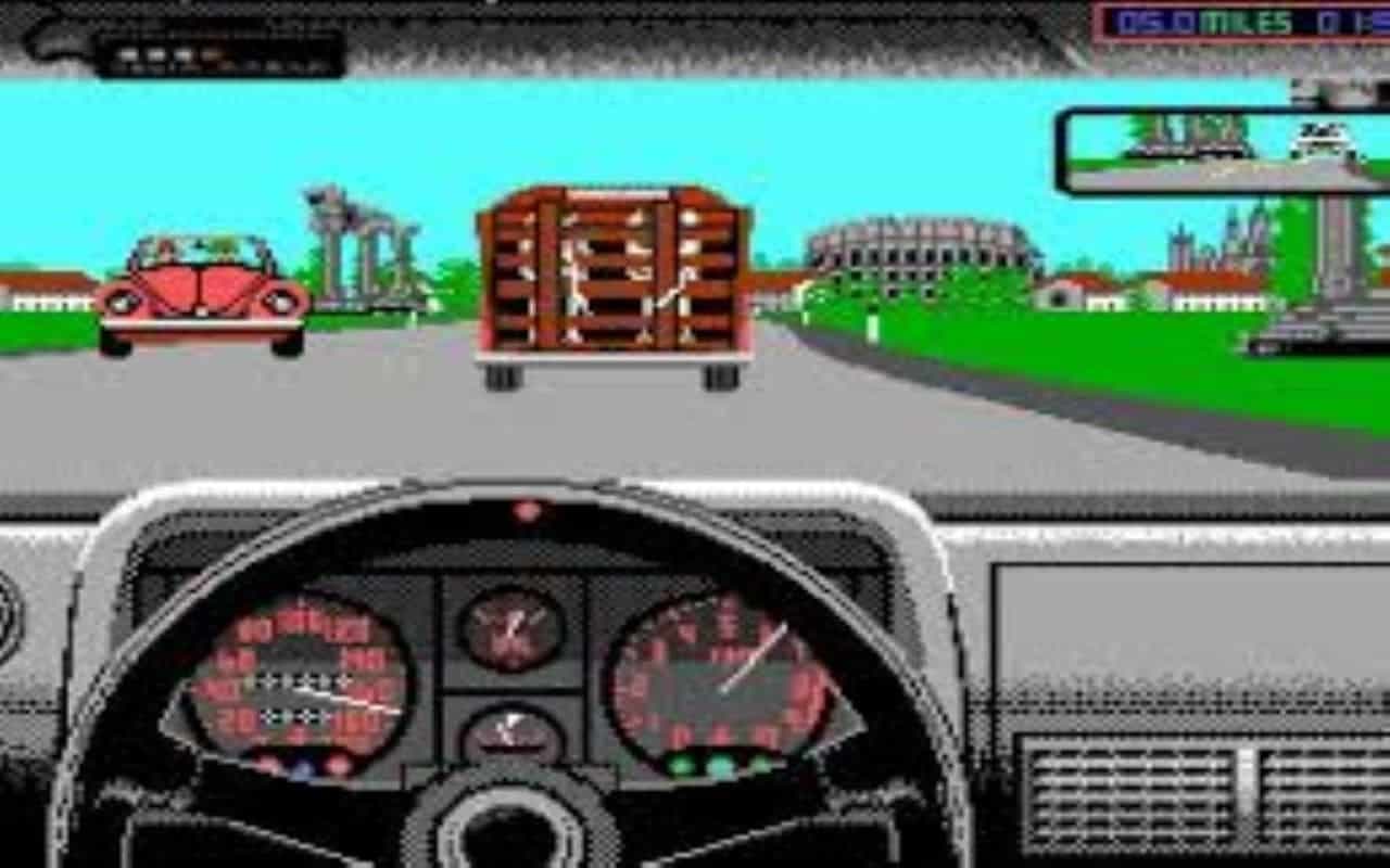 Gameplay screen of Test Drive (4/8) Gameplay screen of Test Drive (4/8)