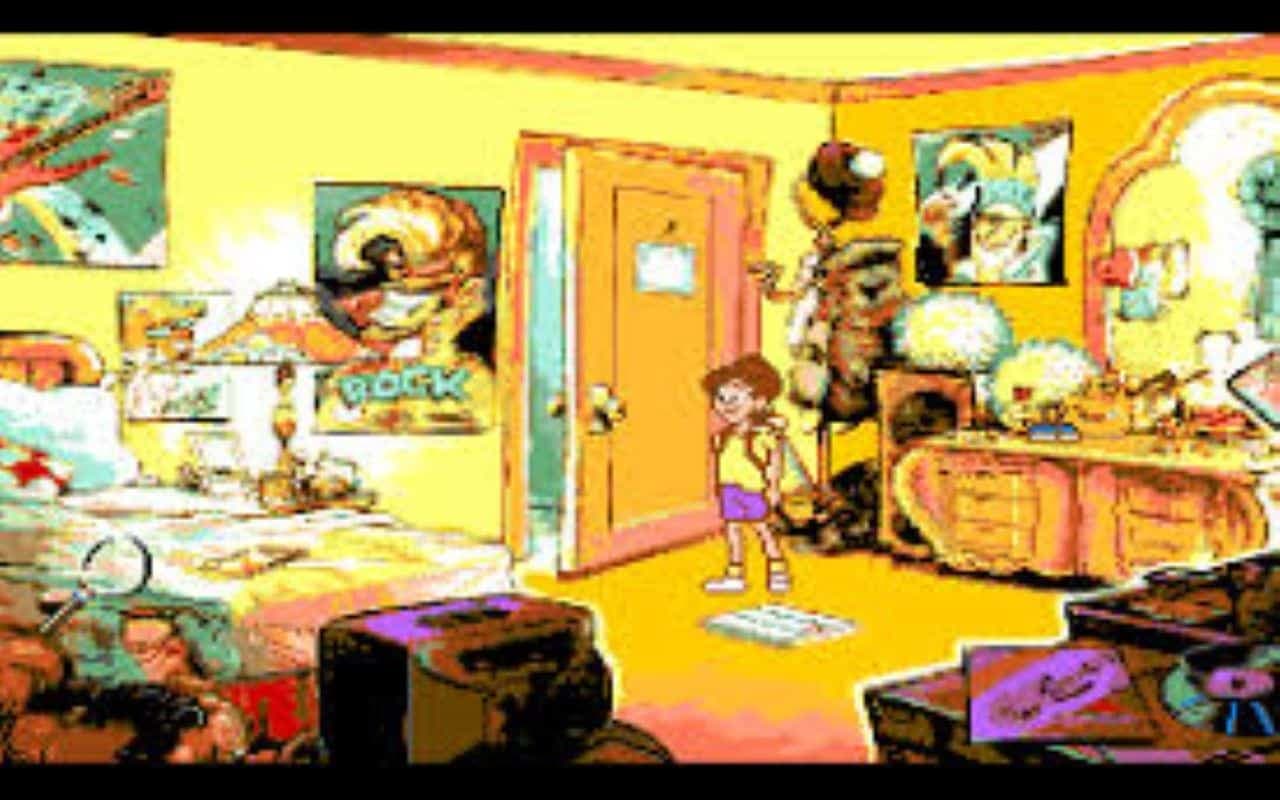 Gameplay screen of The Adventures of Willy Beamish (4/4) Gameplay screen of The Adventures of Willy Beamish (4/4)