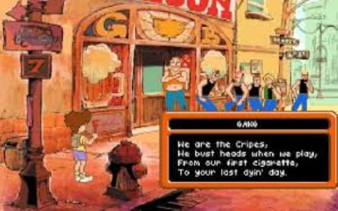 Gameplay screen of The Adventures of Willy Beamish (2/4) Gameplay screen of The Adventures of Willy Beamish (2/4)